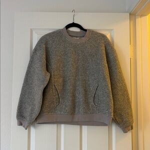 Madewell Heather Gray Knit Top